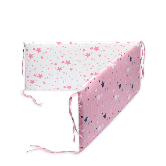 Thick One-Piece Crib Bumper Cushion for Baby Bed
