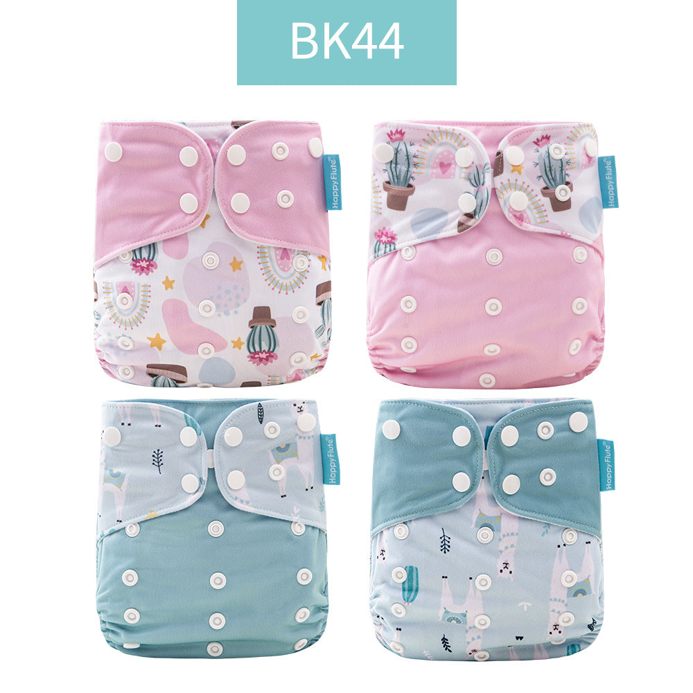 Happyflute Baby Cloth Training Pants - 4 Pack Washable