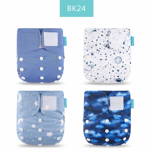 Happyflute Baby Cloth Training Pants - 4 Pack Washable