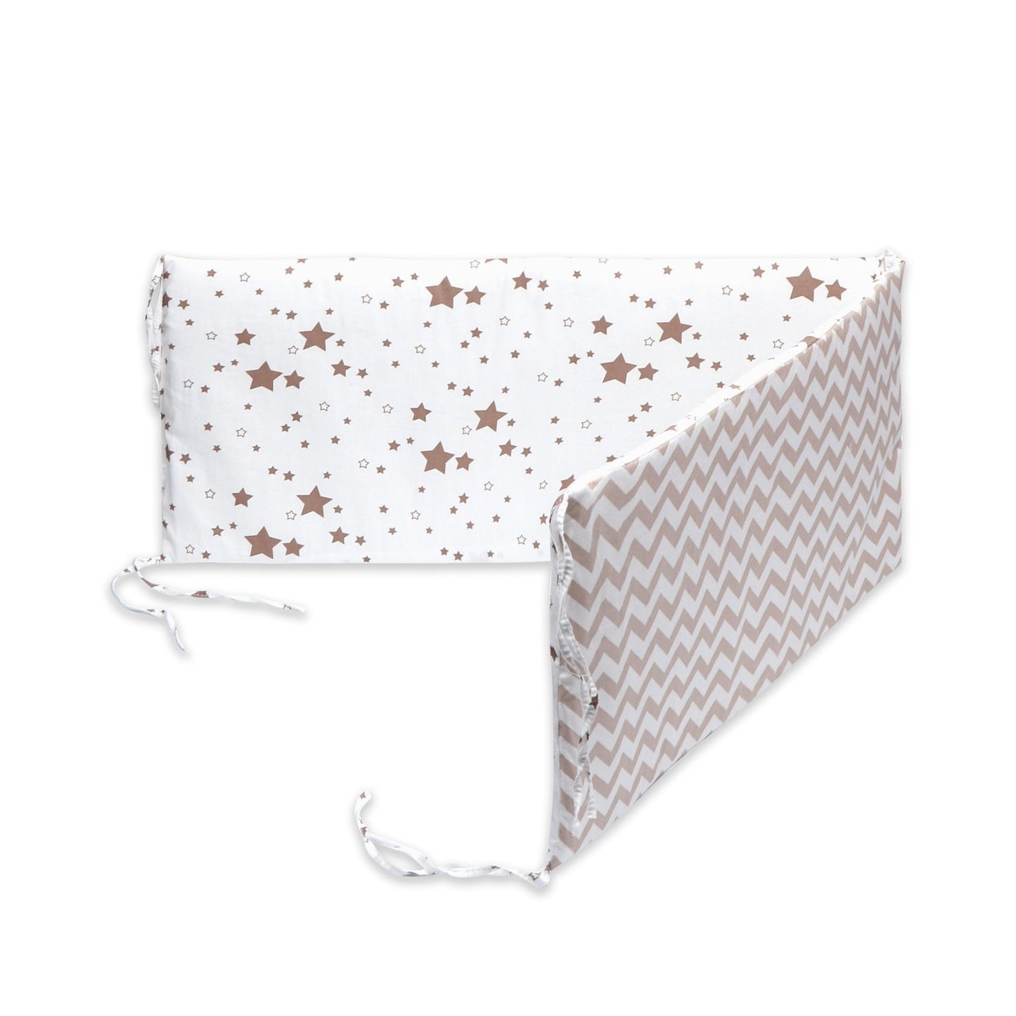 Thick One-Piece Crib Bumper Cushion for Baby Bed