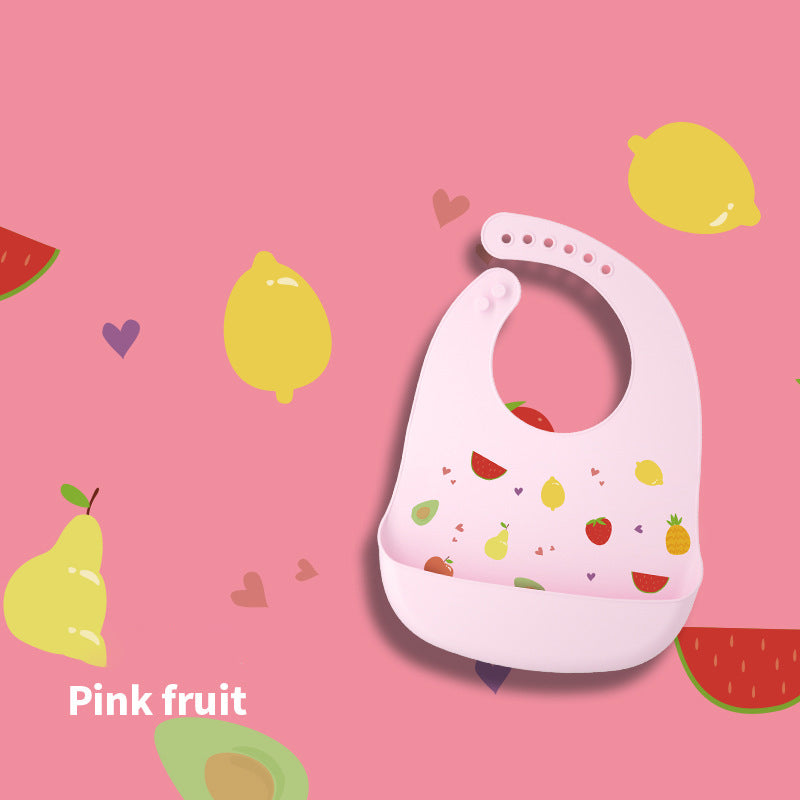 Baby Bib with Rice Pocket